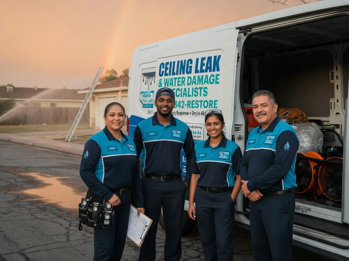 Ceiling Leak Cleanup company in Bryson, TX